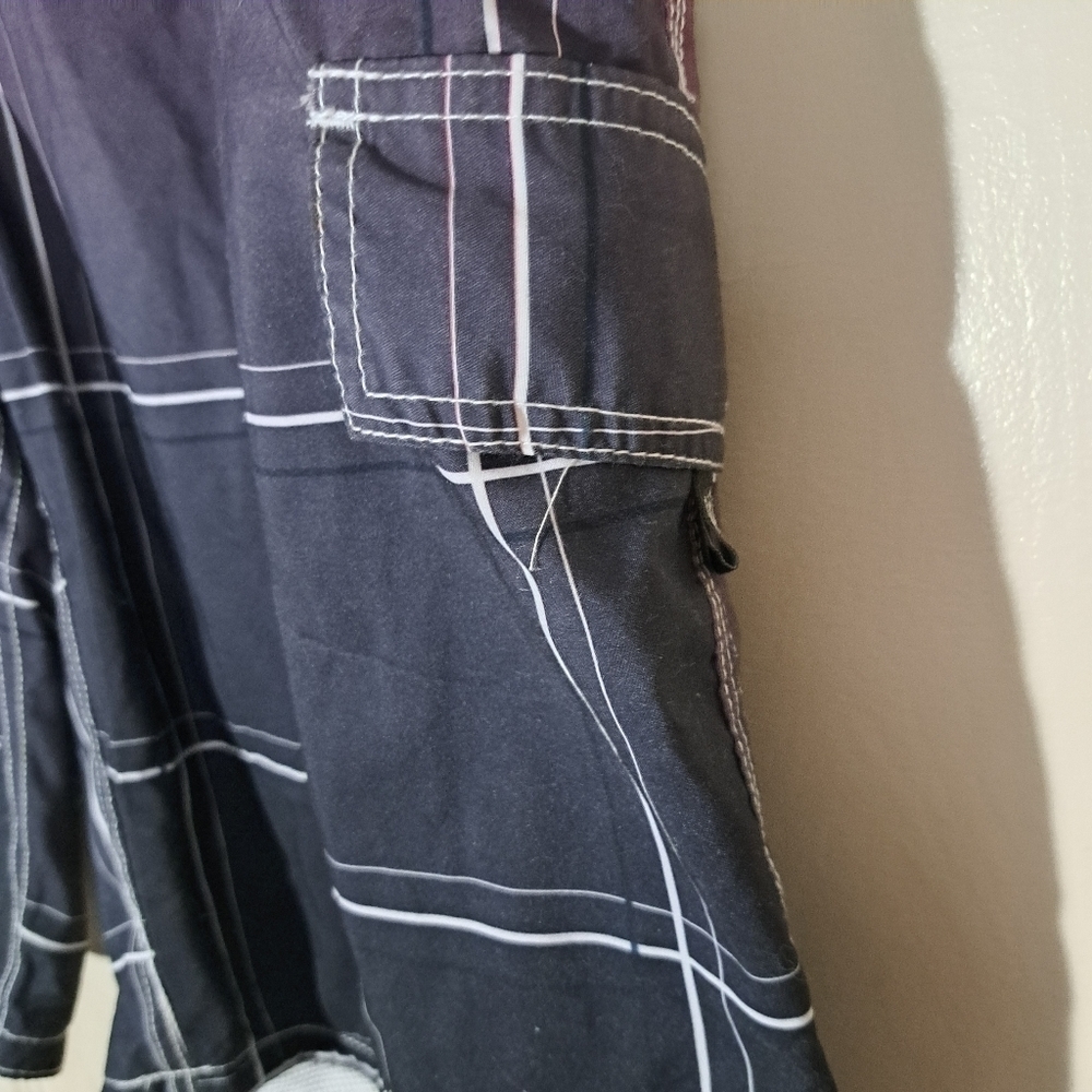 American Crown ombre swimming trunks size large - Picture 4 of 6